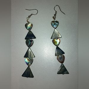 Abalone earrings